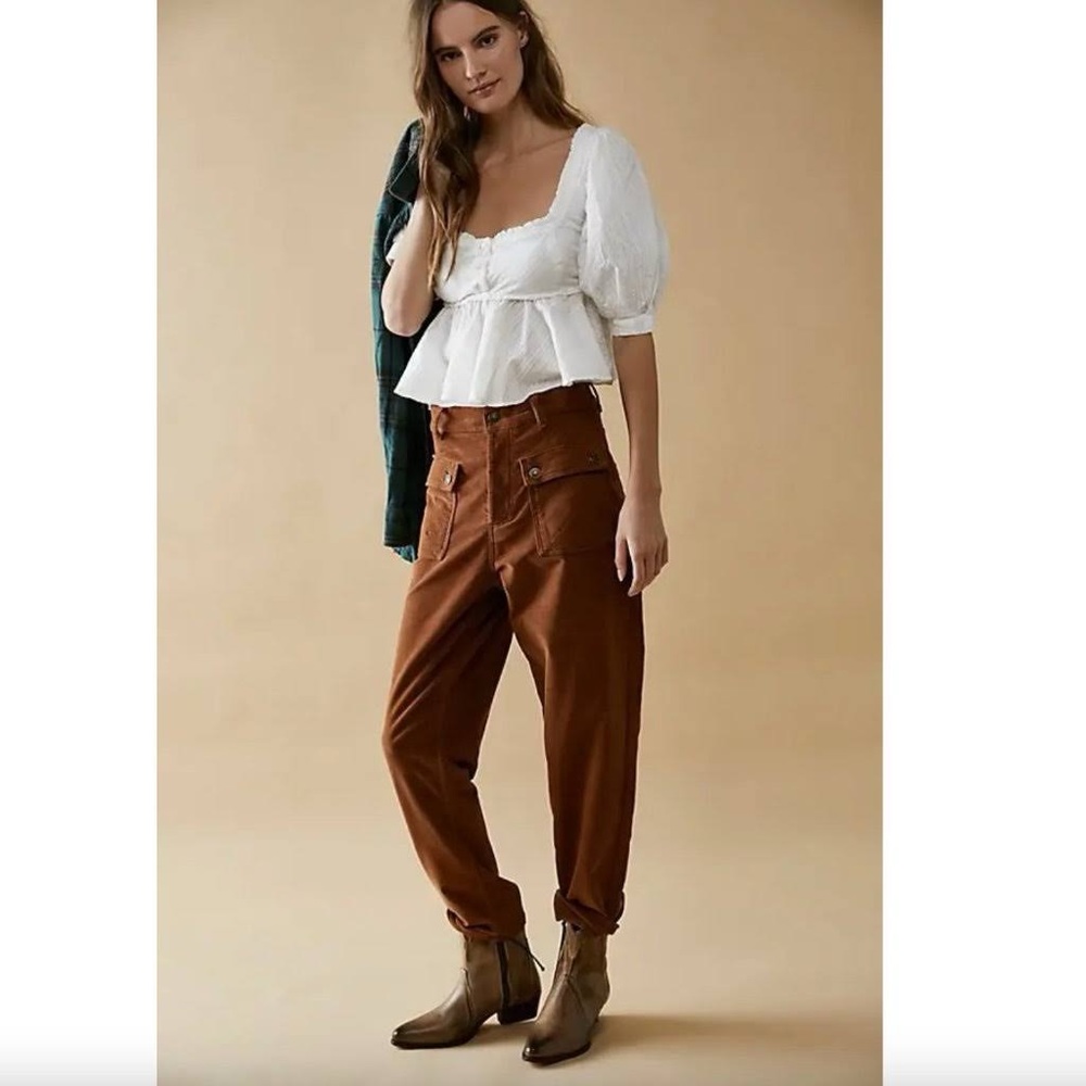 NWOT Free People Kyo Carpenter Pants